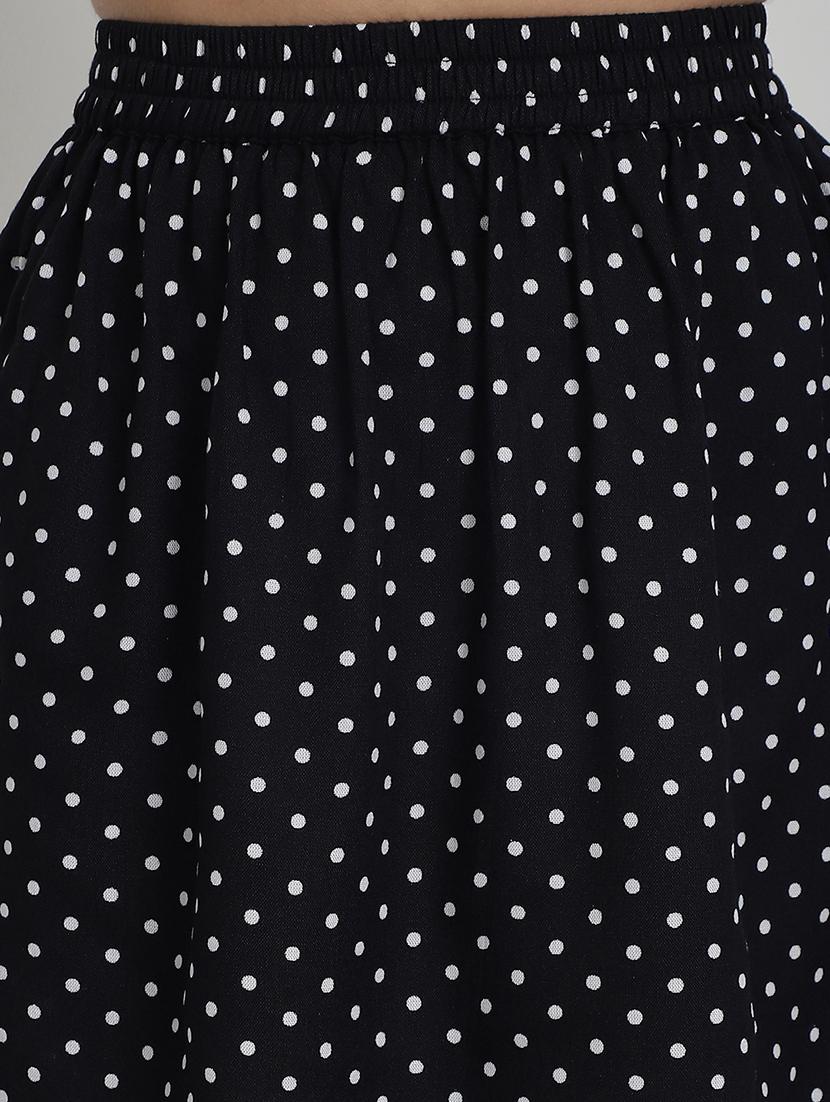 girls mid rise polka dots regular skirt - 21731911 - Standard Image - 5
