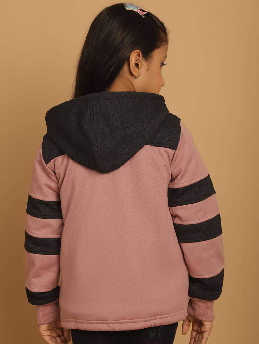 girls color block long sleeve sweatshirt - 21731958 - Standard Image - 3