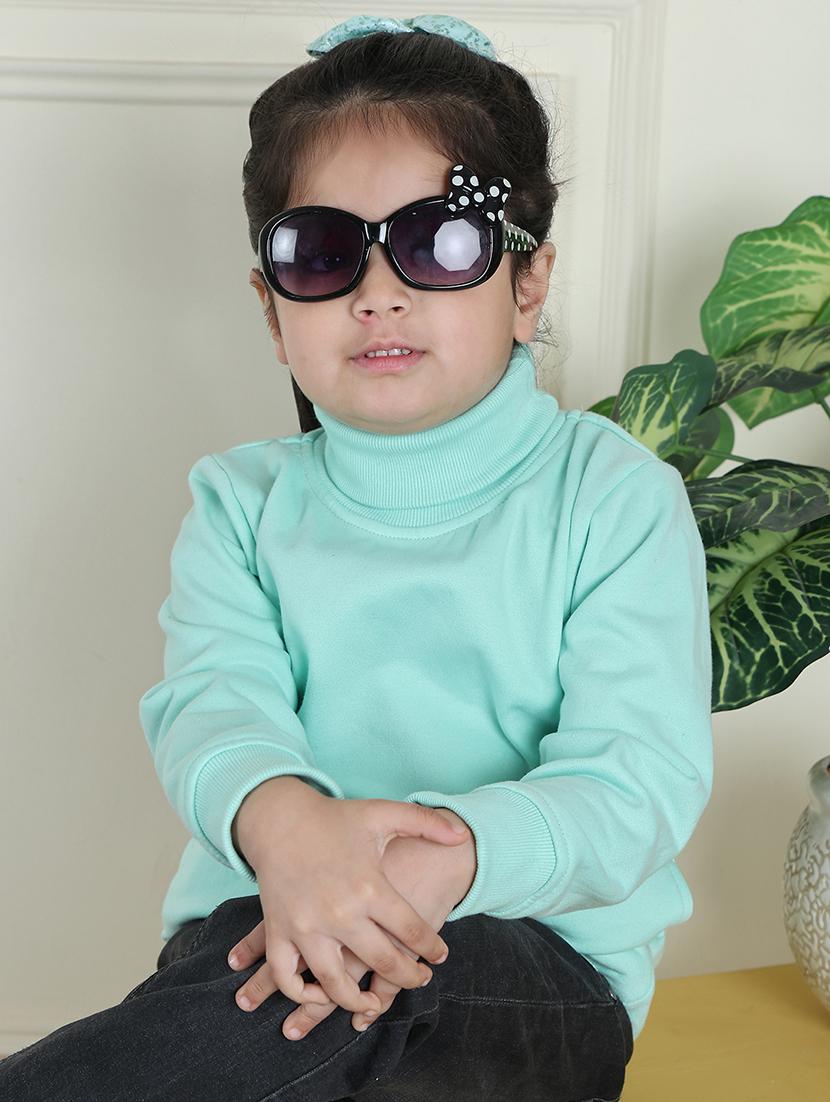 girls solid long sleeve sweatshirt - 21731987 - Standard Image - 3