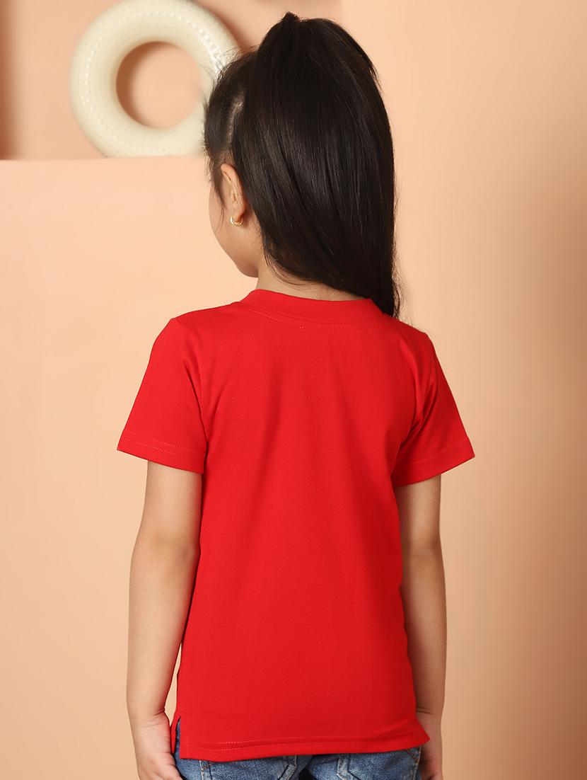 girls solid short sleeve tee - 21732012 - Standard Image - 3