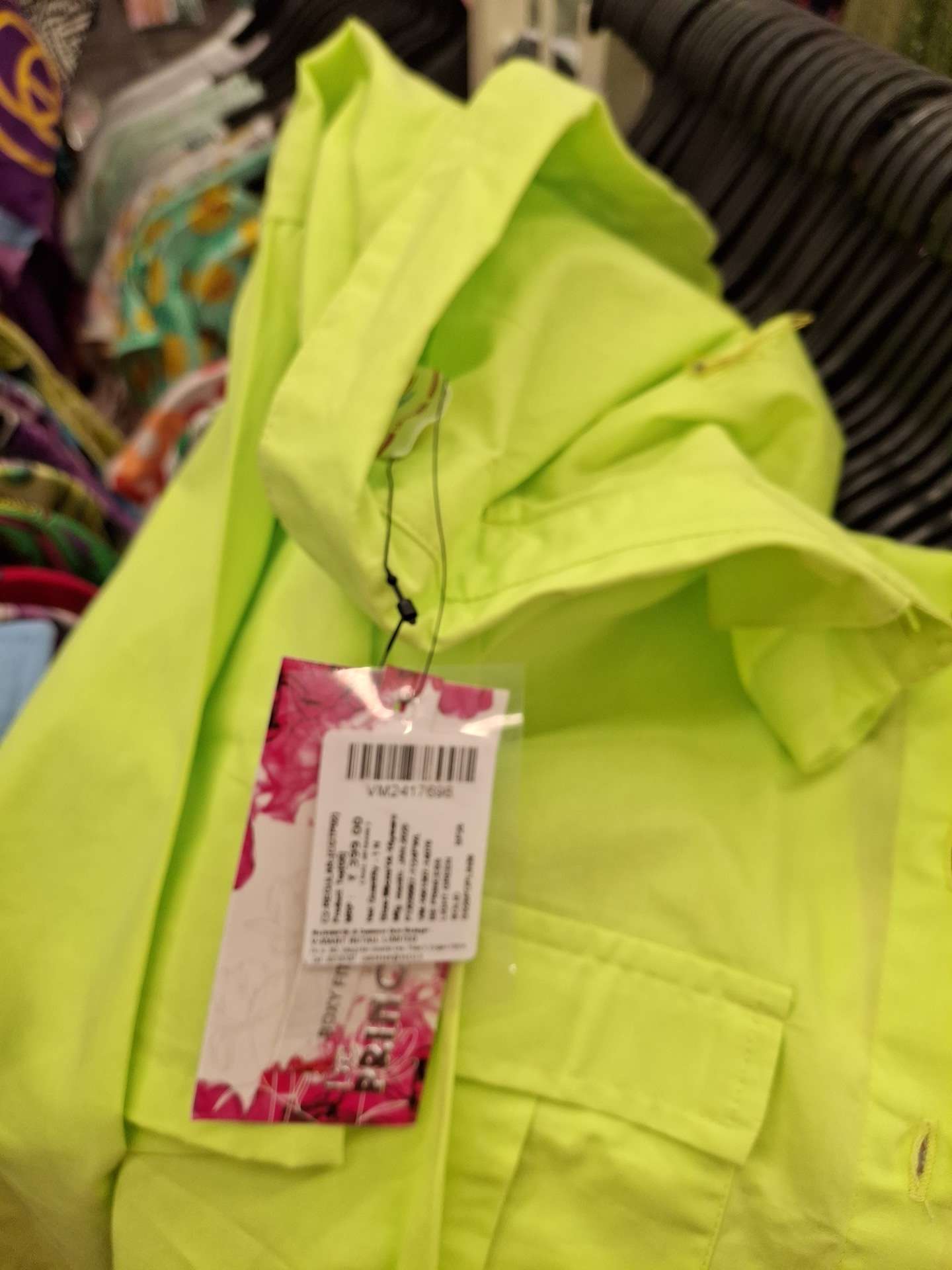 light green poplin top - 21732131 - Zoom Image - 0