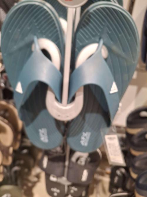 teal pvc slippers - 21732157 -  Standard Image - 0