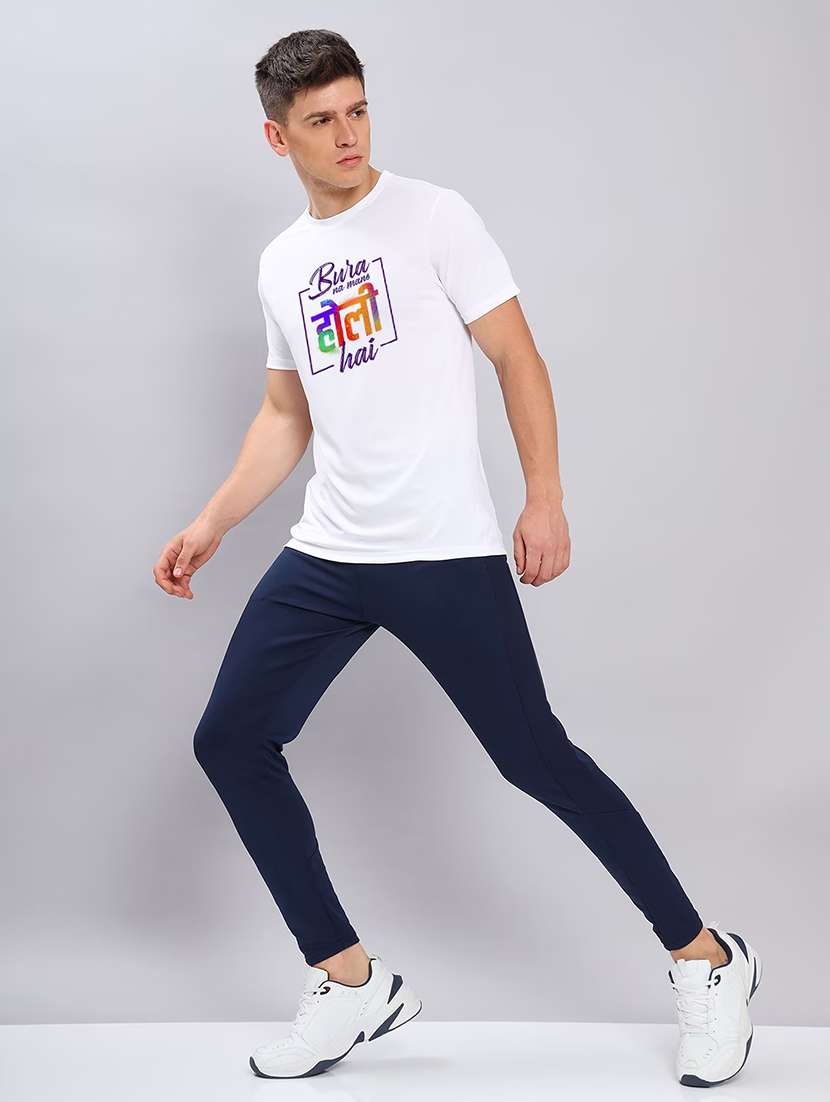 men printed short sleeves holi t-shirt - 21732380 -  Standard Image - 3