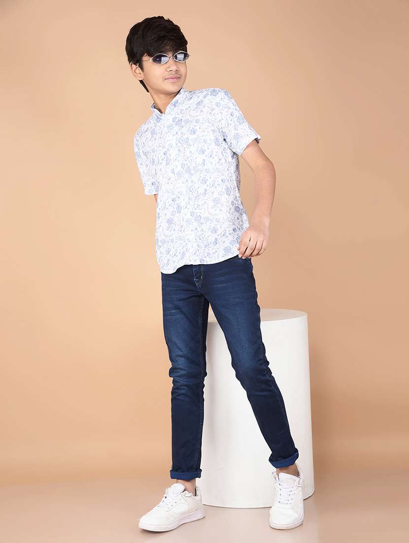 boys printed short sleeve shirt - 21732574 -  Standard Image - 5