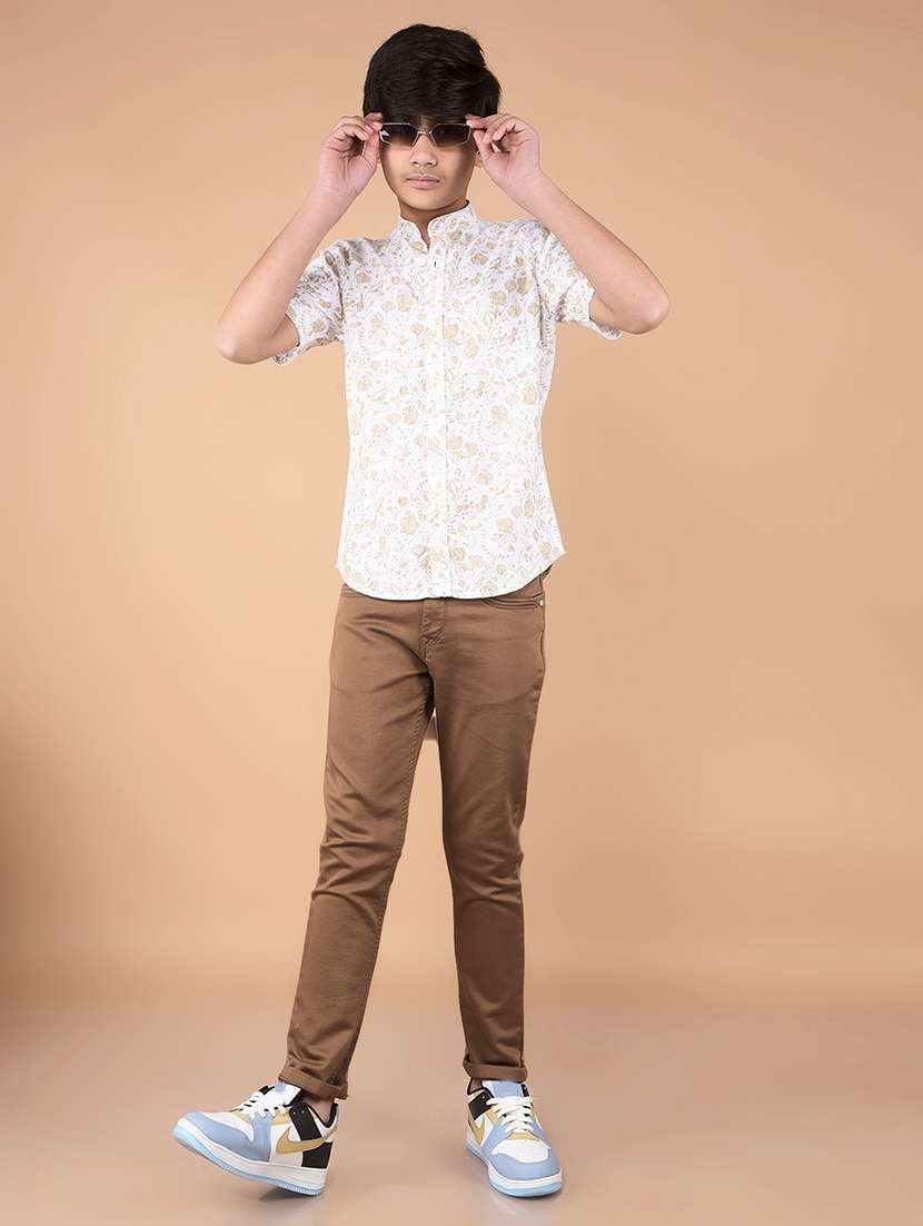 boys printed short sleeve shirt - 21732575 -  Standard Image - 5