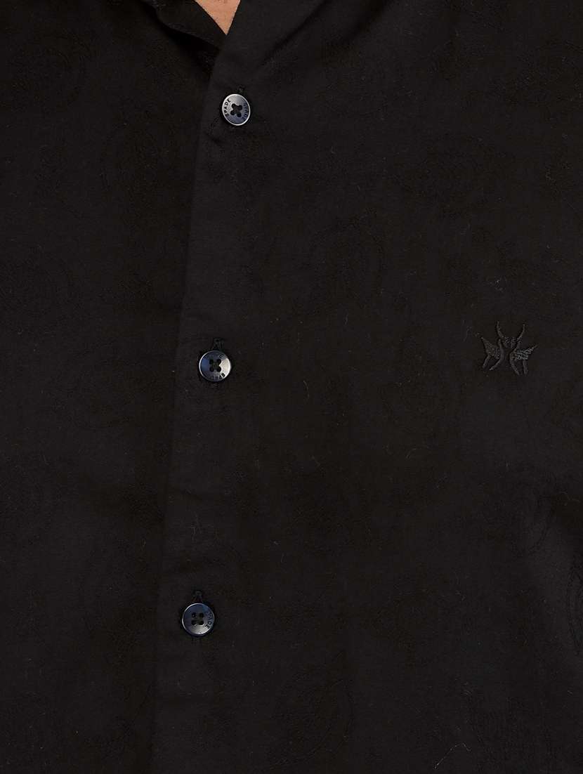 men long sleeves plain casual shirt - 21732627 - Standard Image - 5