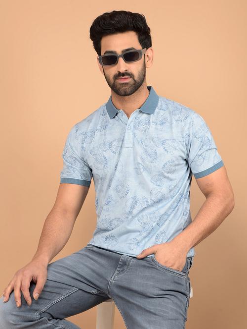 men short sleeves printed polo t-shirt - 21732715 - Standard Image - 0