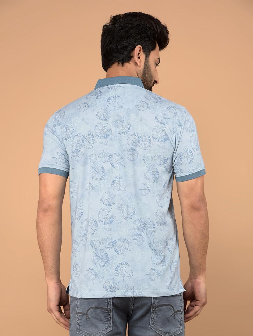 men short sleeves printed polo t-shirt - 21732715 - Standard Image - 3