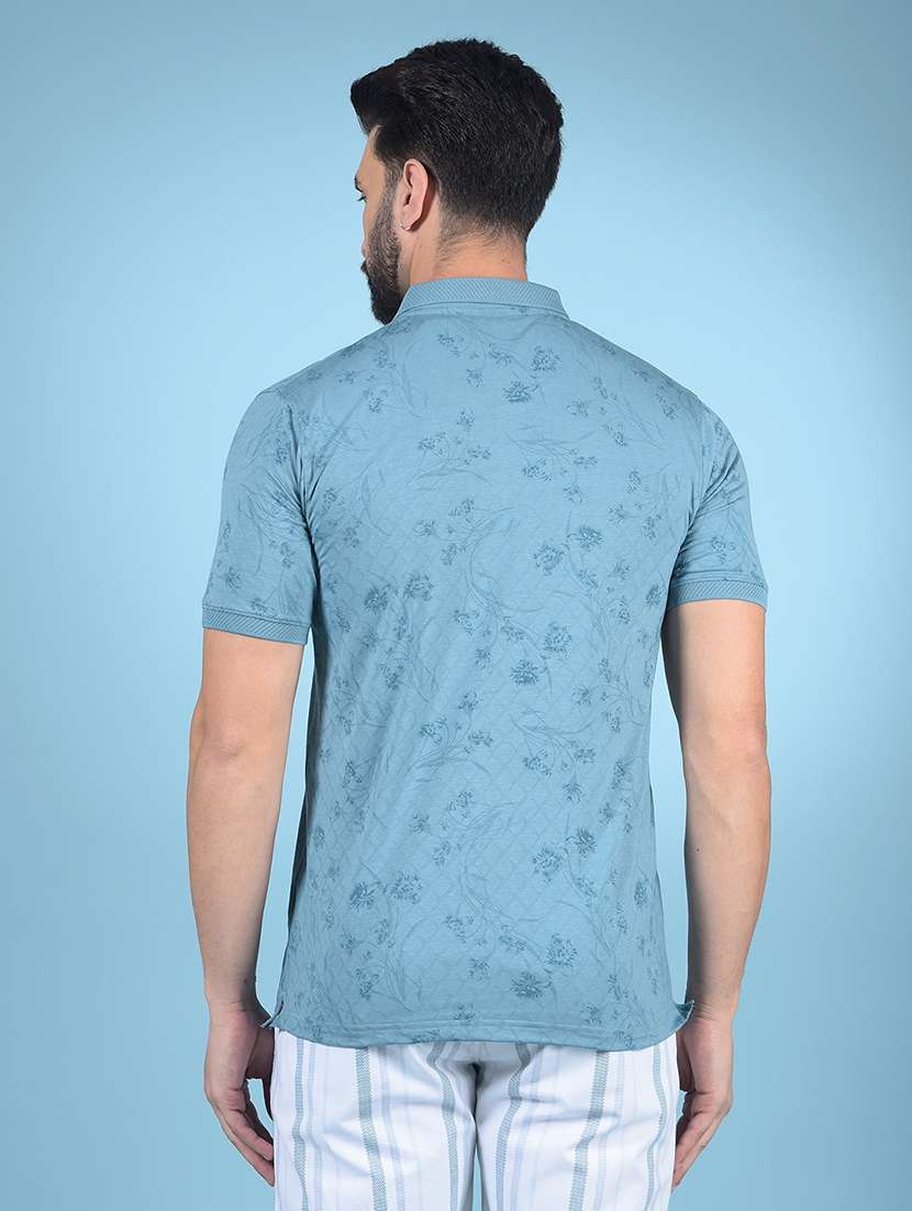 men short sleeves printed polo t-shirt - 21732717 - Standard Image - 3
