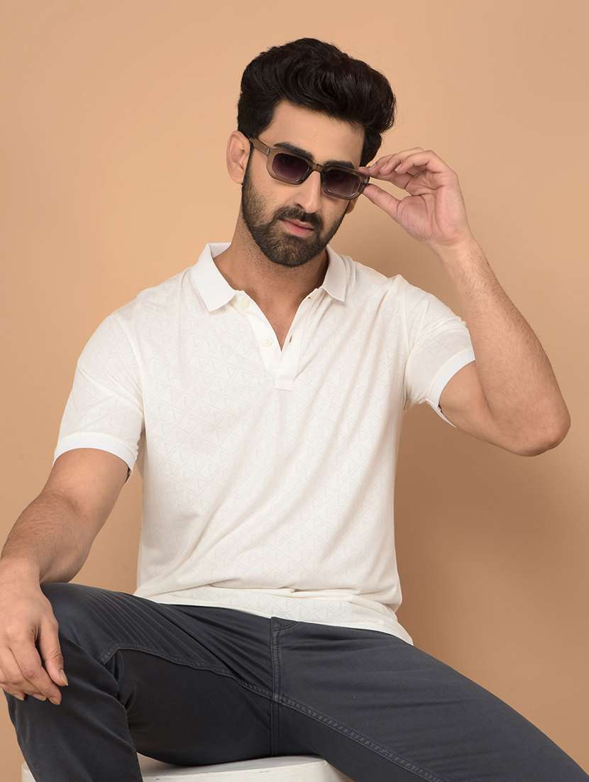men short sleeves printed polo t-shirt - 21732727 - Standard Image - 3