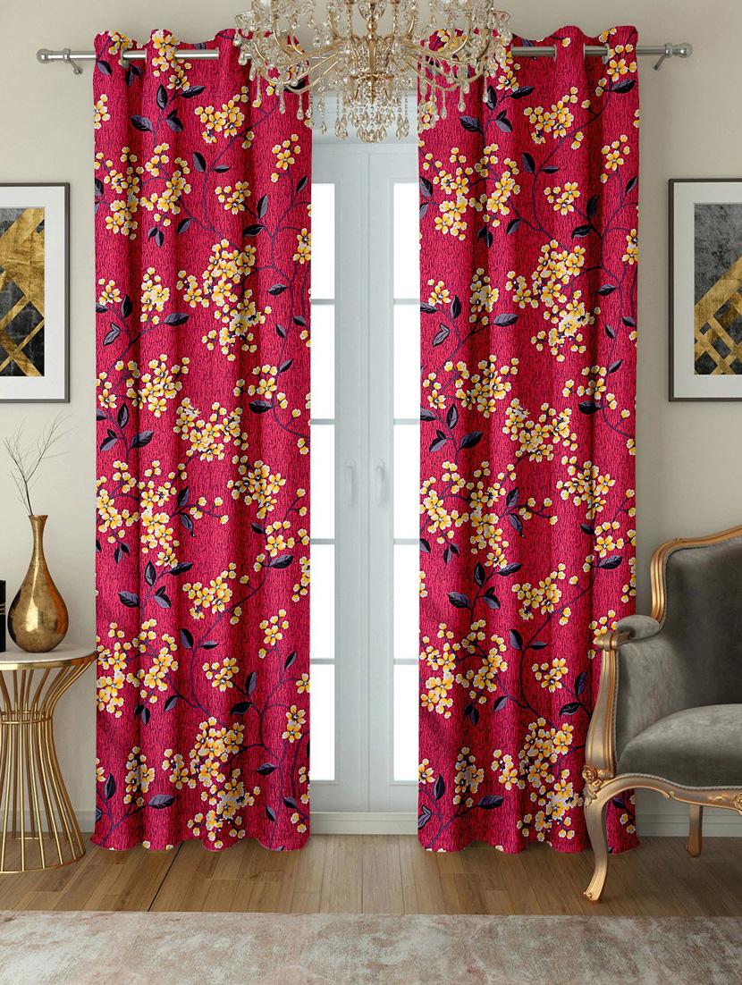 stylish and attractive printed curtains - set of 2 - 21733855 -  Zoom Image - 0