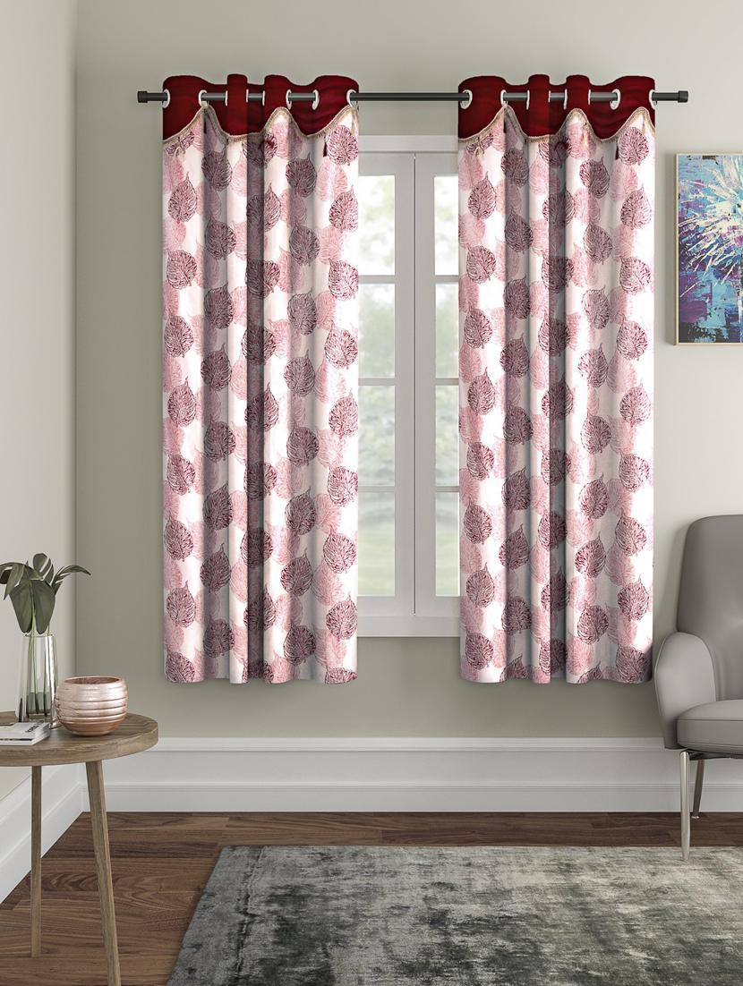 stylish and attractive printed curtains - set of 2 - 21733906 - Zoom Image - 0