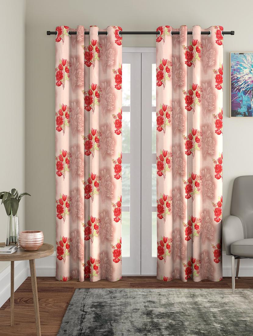 stylish and attractive printed curtains - set of 2 - 21733920 - Zoom Image - 0
