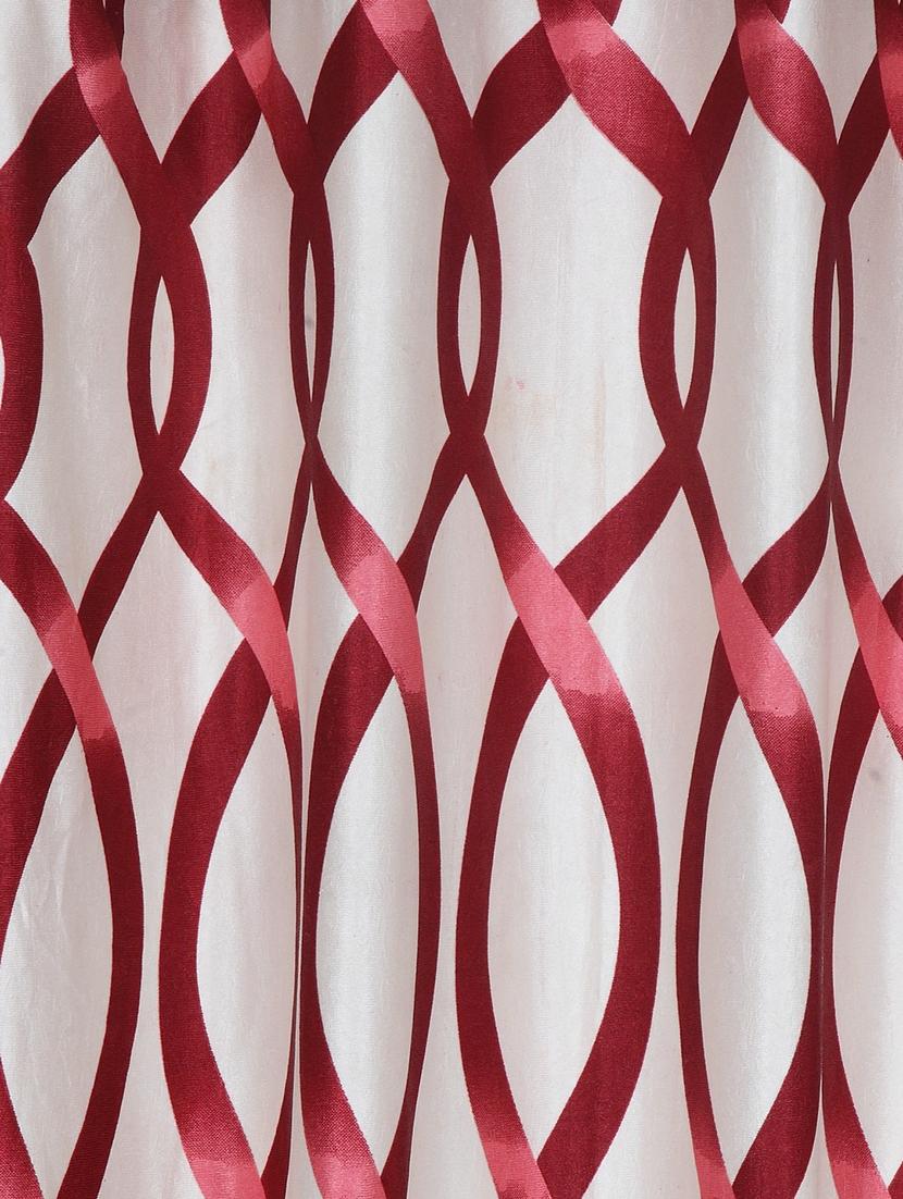 stylish and attractive printed curtains - set of 2 - 21733921 - Standard Image - 3