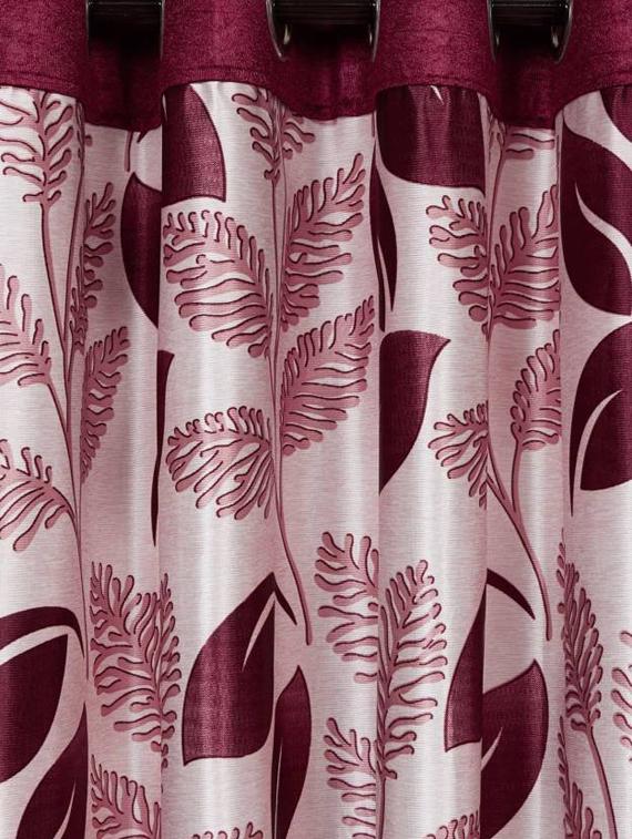 stylish and attractive printed curtains - set of 2