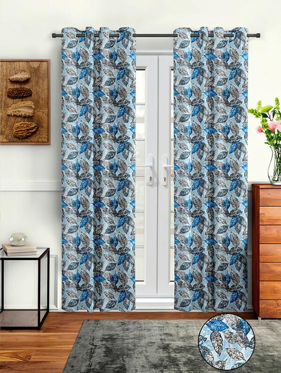 stylish and attractive eyelet curtains - set of 2 - 21734478 - Zoom Image - 0