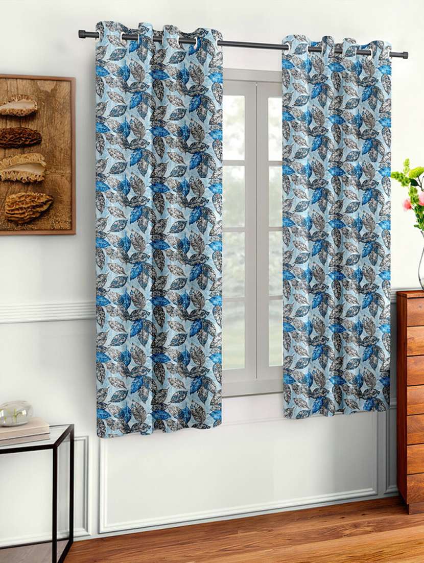 stylish and attractive printed curtains - set of 2 - 21734480 - Zoom Image - 0