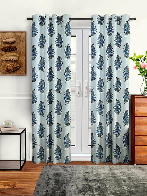 stylish and attractive printed curtains - set of 2 - 21734507 - Standard Image - 0