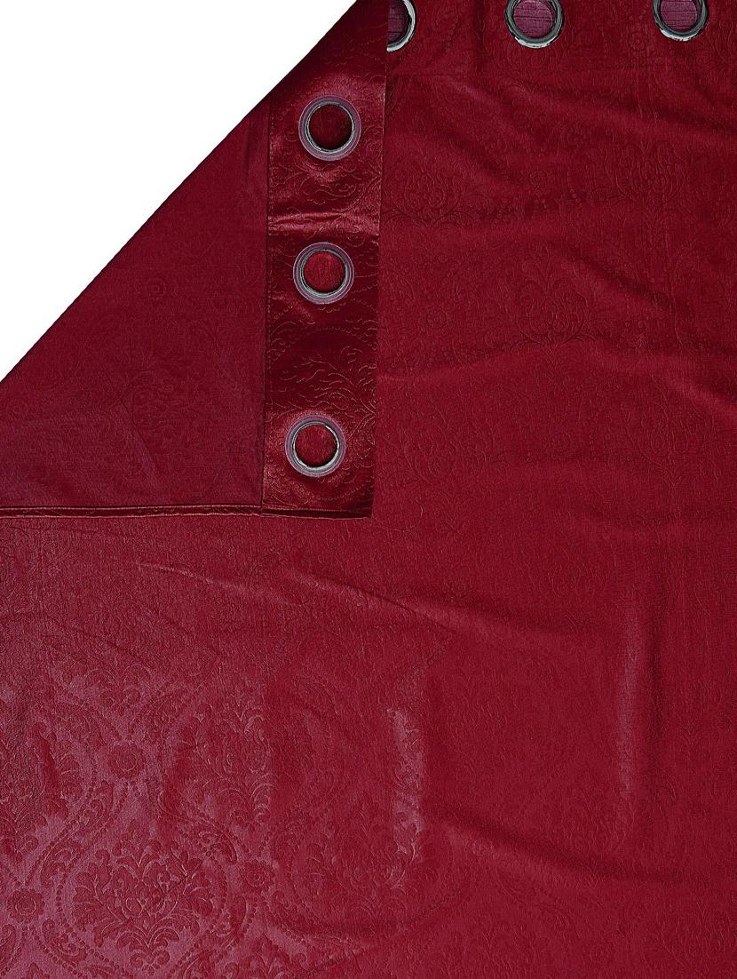 stylish and attractive self designed curtains - set of 2 - 21734543 - Standard Image - 3