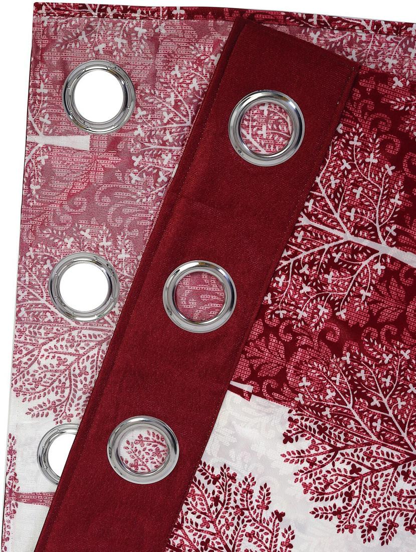 stylish and attractive printed curtains - set of 2 - 21734582 - Standard Image - 3