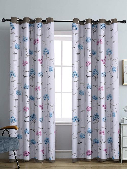 stylish and attractive printed curtains - set of 2 - 21734758 - Standard Image - 0