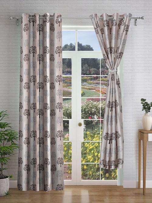 stylish and attractive printed curtains - set of 2 - 21734900 - Standard Image - 0