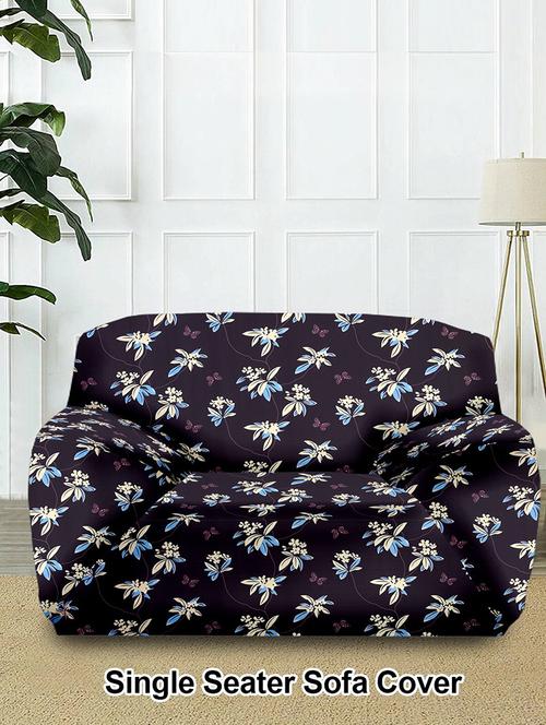 cortina printed stretchable sofa cover - 21735681 - Standard Image - 0