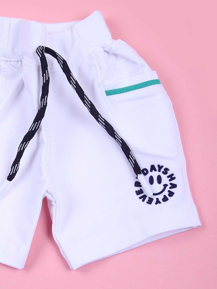 boys printed t-shirt & shorts casual wear set - 21737795 -  Standard Image - 3