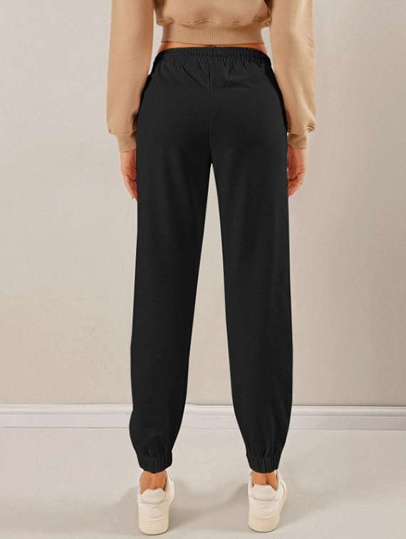 women printed high rise joggers - 21738860 -  Standard Image - 3