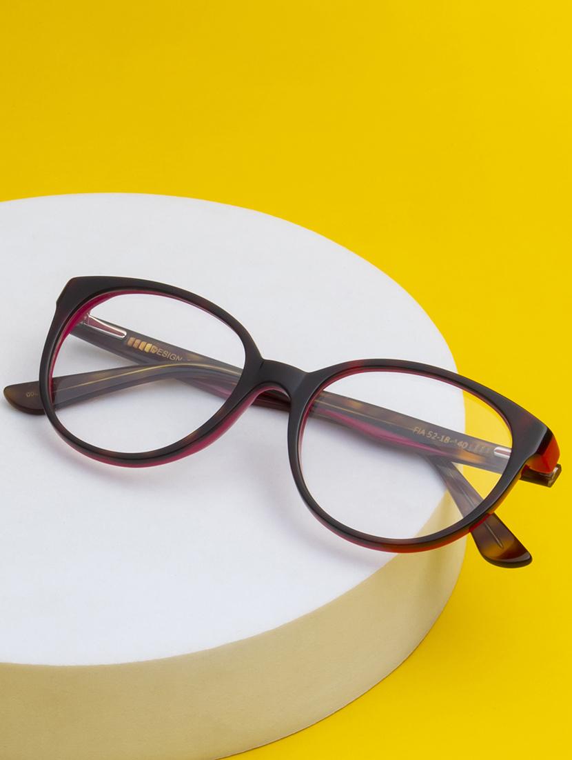 ted-smith black round premium italian frames for unisex - 21739144 - Zoom Image - 0