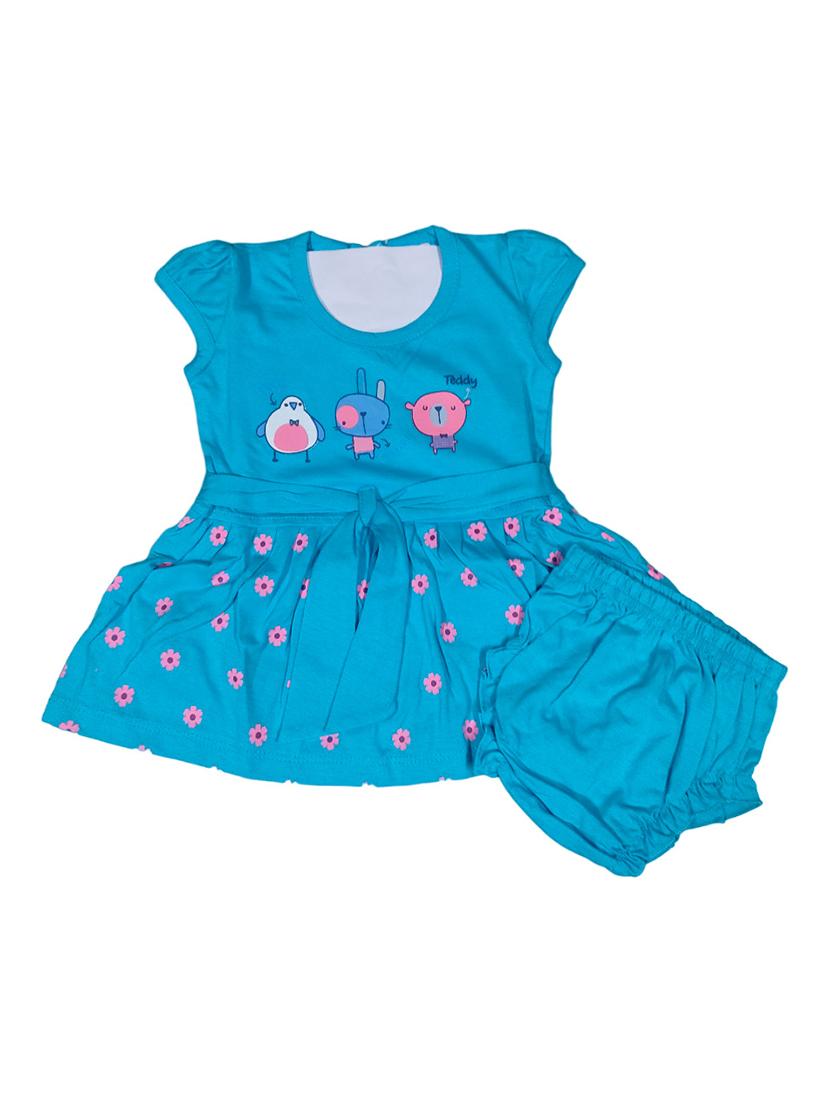 baby girls printed casual dress with panty - 21740015 -  Zoom Image - 0