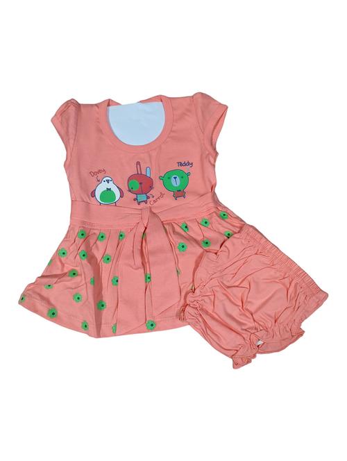 baby girls printed casual dress with panty - 21740018 -  Standard Image - 0