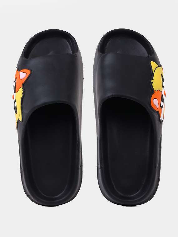 black slip on slider  - 21740298 -  Standard Image - 3