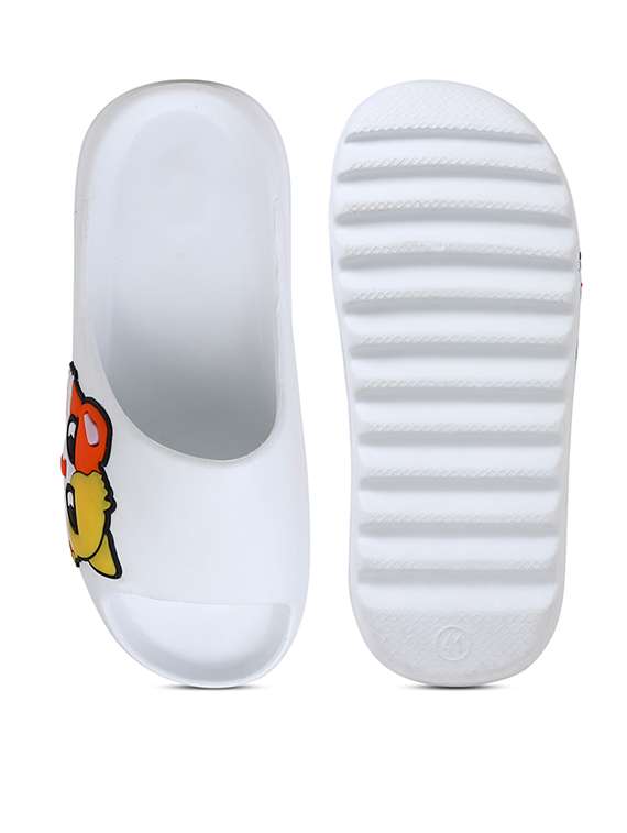 men printed slider flip flops - 21740299 -  Standard Image - 5