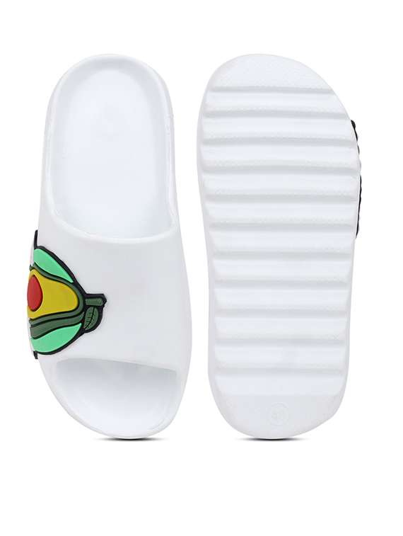 men printed slider flip flops - 21740313 -  Standard Image - 5