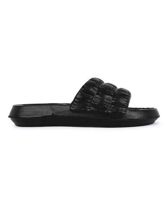 men solid slider flip flops - 21740316 -  Standard Image - 3