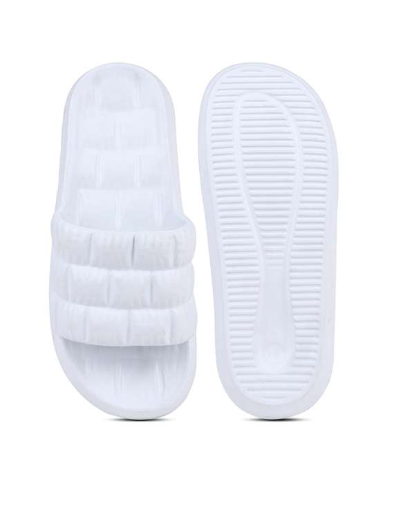 men solid slider flip flops - 21740318 -  Standard Image - 5