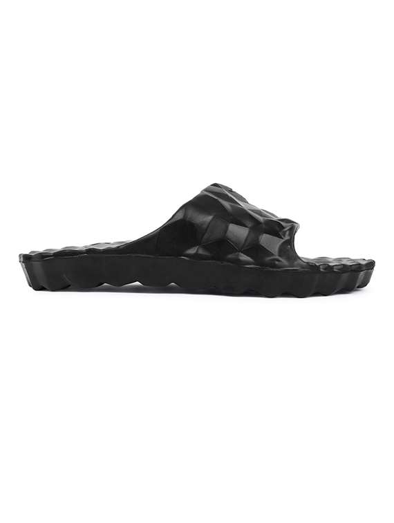 men solid slider flip flops - 21740319 -  Standard Image - 3