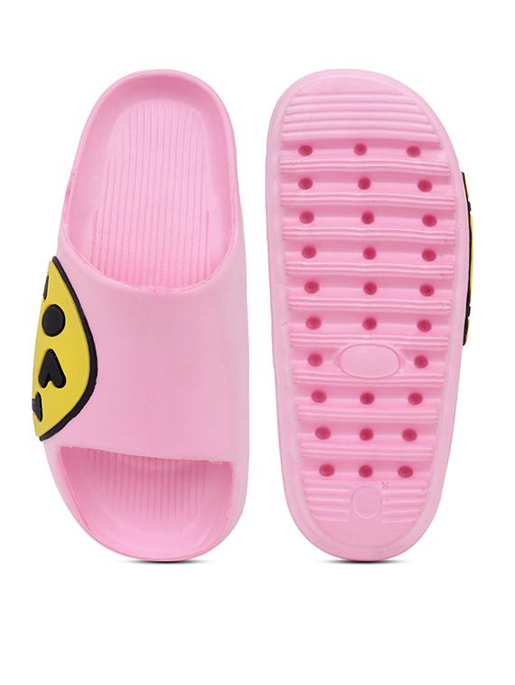 women printed slide flip flops - 21740344 - Standard Image - 5