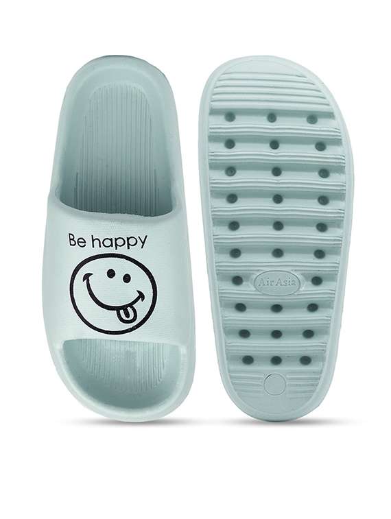 women printed slide flip flops - 21740368 -  Standard Image - 5