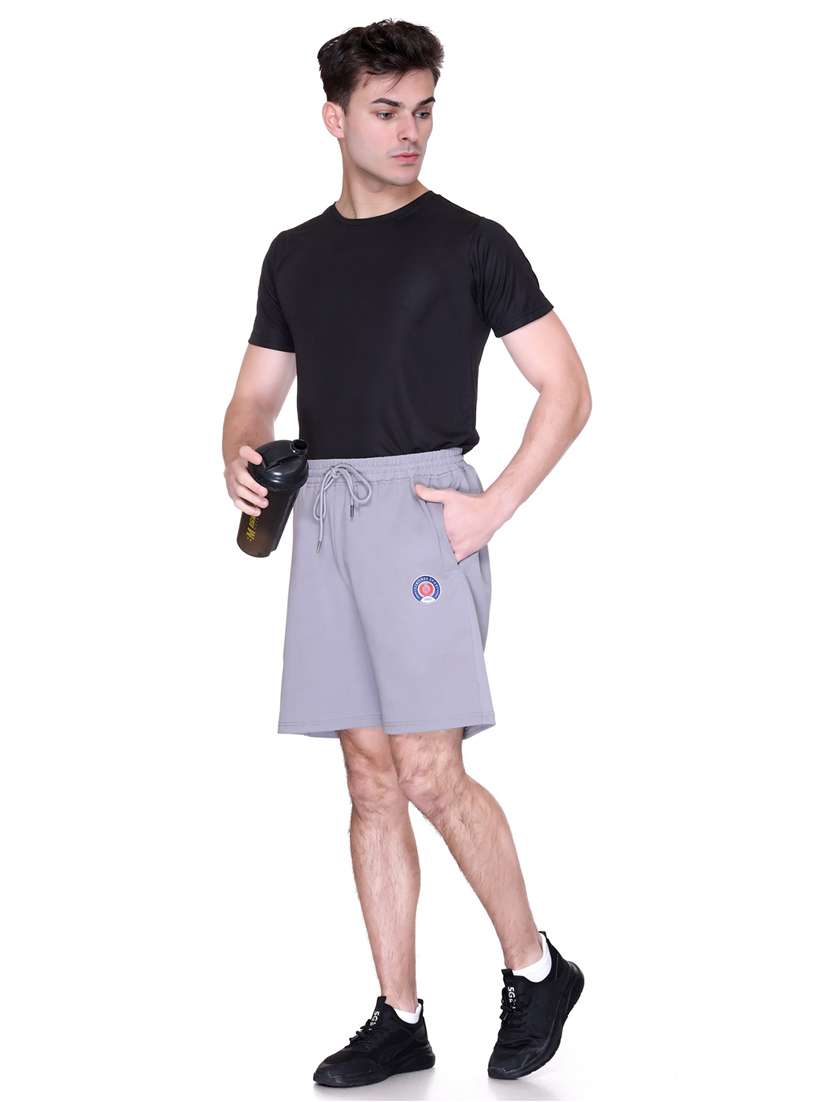 men mid rise solid shorts - 21740748 -  Standard Image - 5