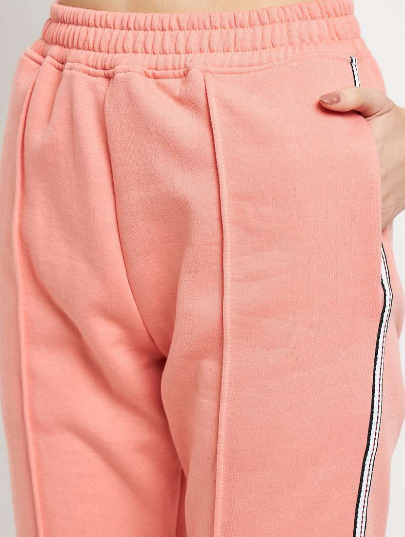 women solid long sleeves active wear co-ord set - 21740836 -  Standard Image - 5