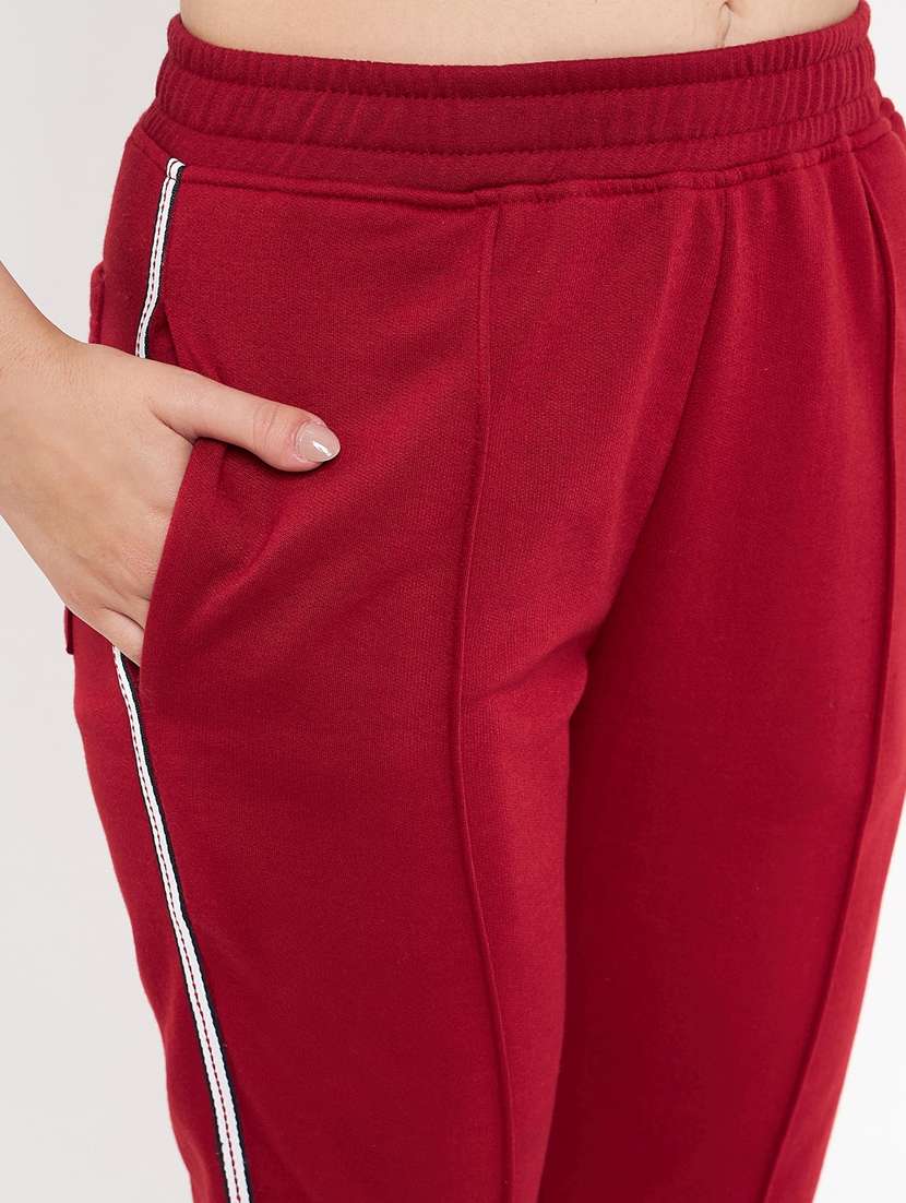 women solid long sleeves active wear co-ord set - 21740837 -  Standard Image - 5