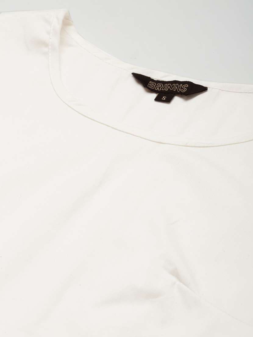 women solid high low top - 21741012 - Standard Image - 3
