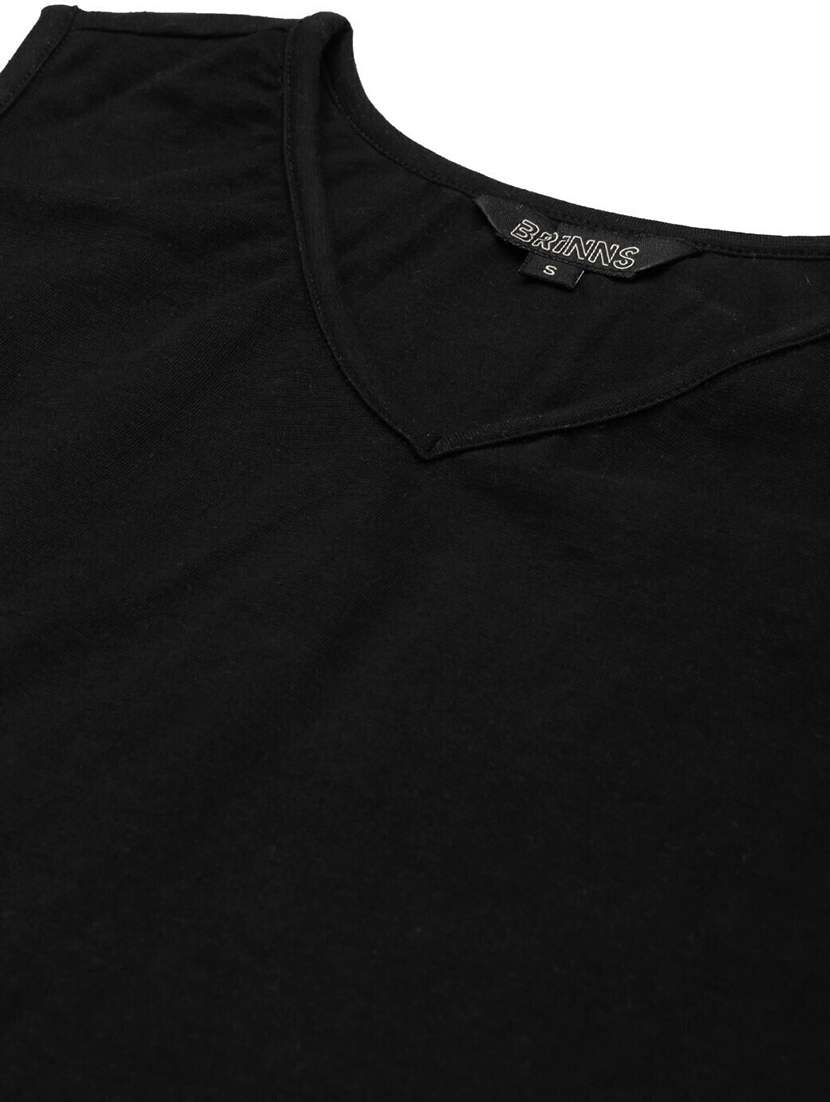 women solid v-neck top - 21741111 -  Standard Image - 3