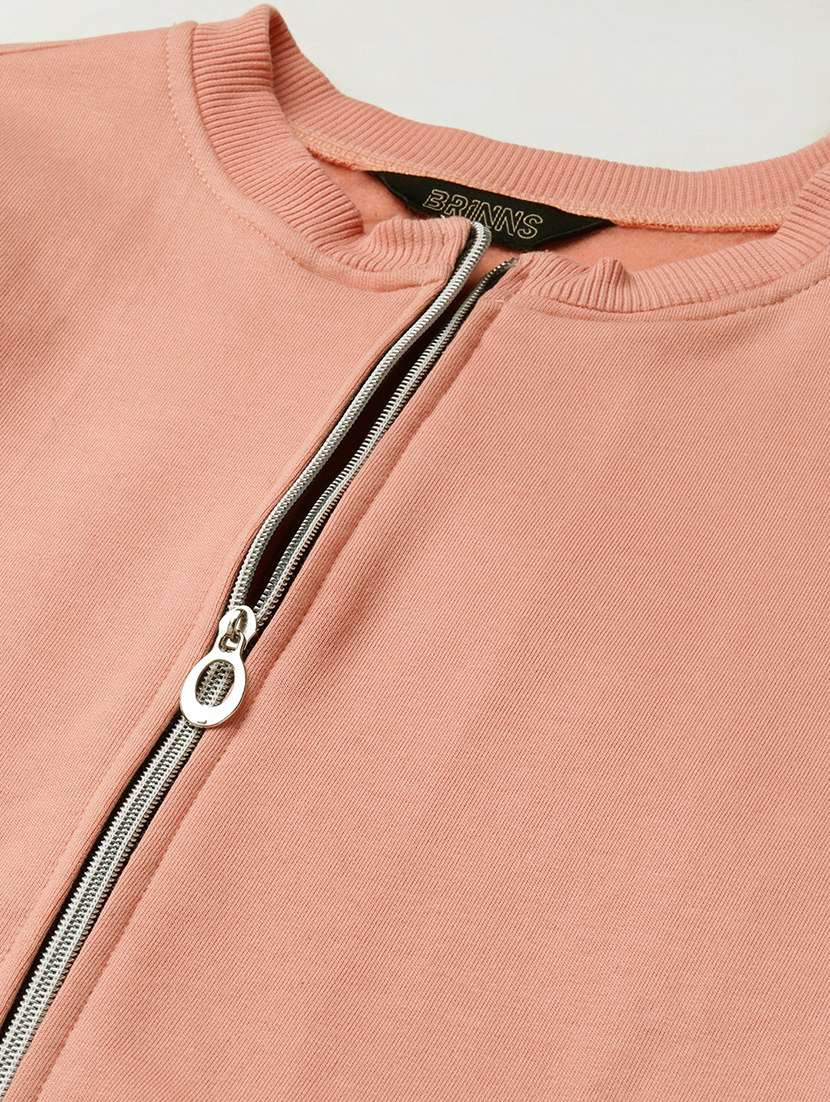 women solid long sleeves sweatshirt - 21741446 - Standard Image - 3