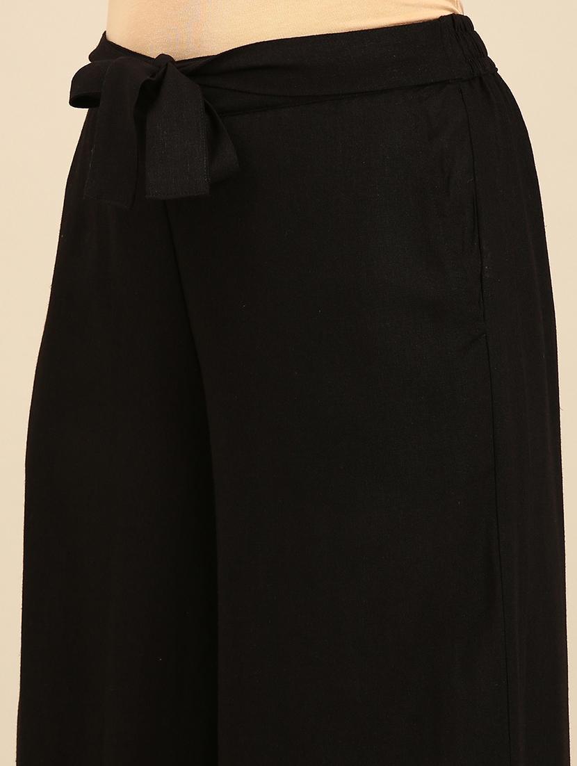 women printed high rise culottes - 21742152 - Standard Image - 5