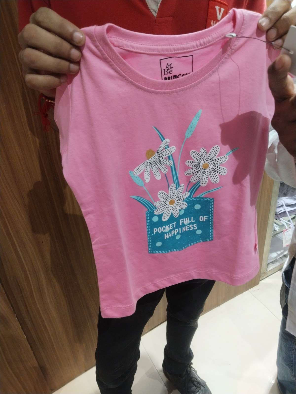 pink single jersey tshirt - 21742467 -  Zoom Image - 0