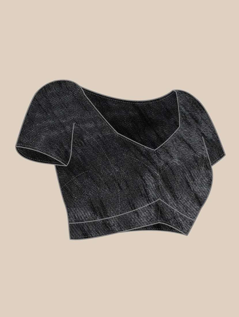 women purple sequin work party wear saree with blouse - 21742618 -  Standard Image - 3