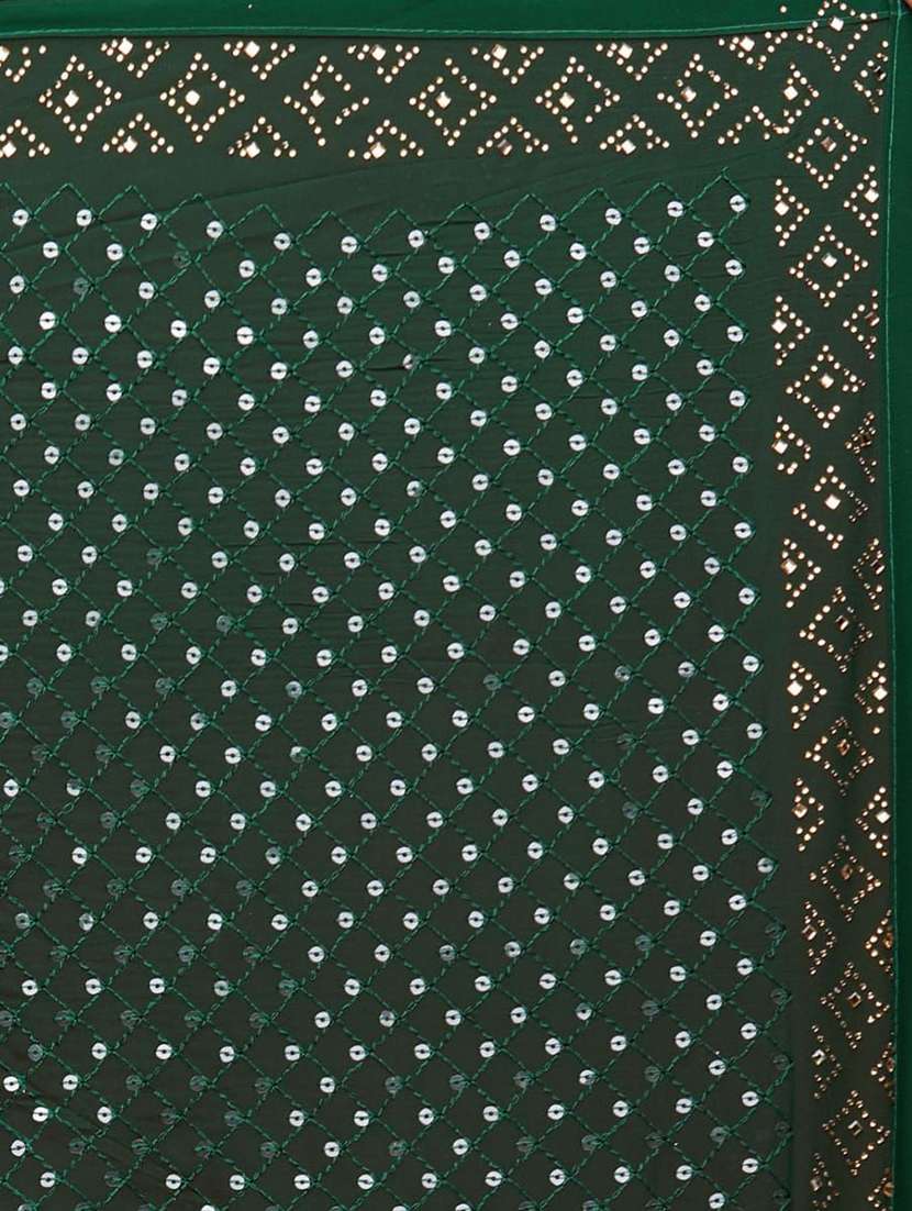 women sequin work embellished saree with blouse - 21742620 -  Standard Image - 3
